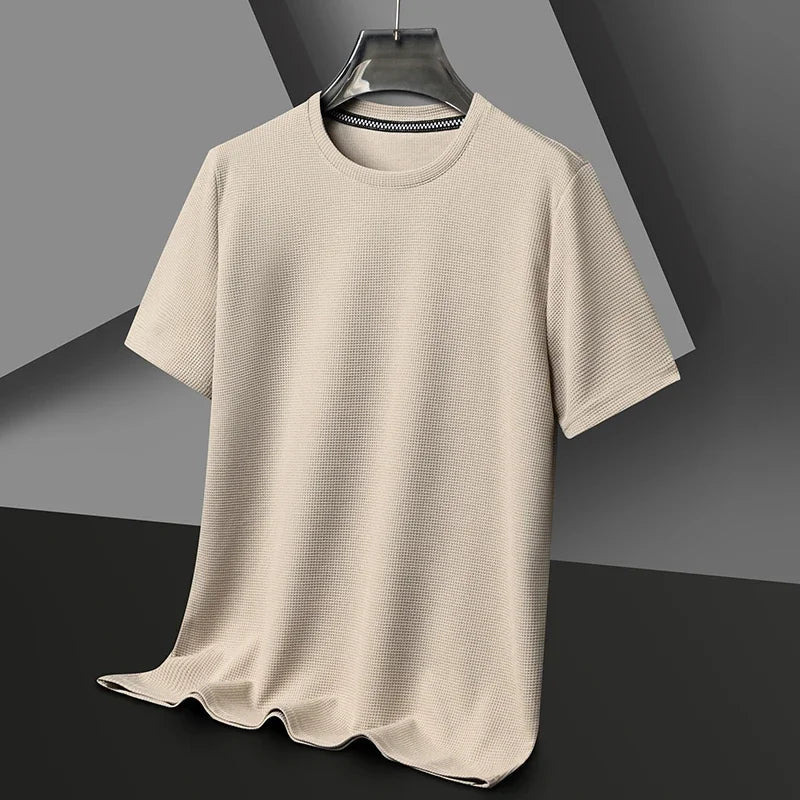 Men's Short Sleeve Textured T-Shirt