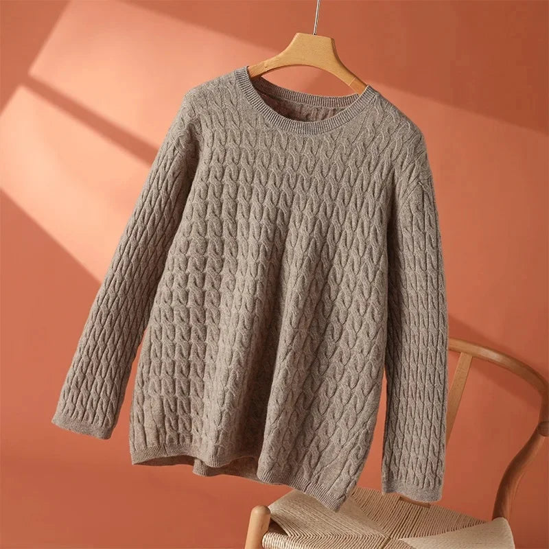 Women's Textured Pattern Sweater