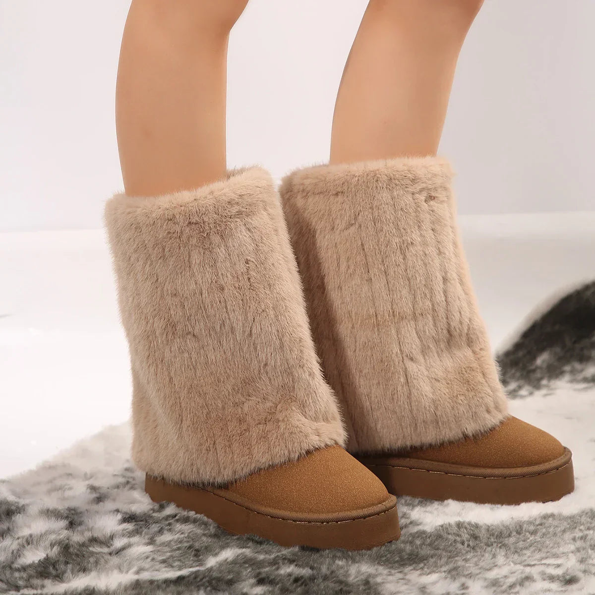 Women's Fur Boots