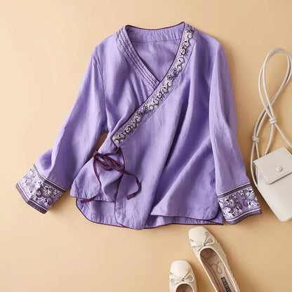 Women's Relaxed Fit Blouse Lightweight