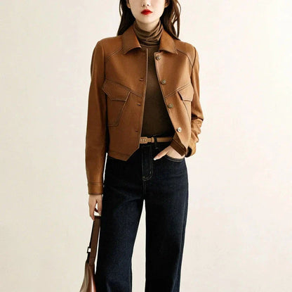 Women’s Romana Faux Leather Jacket