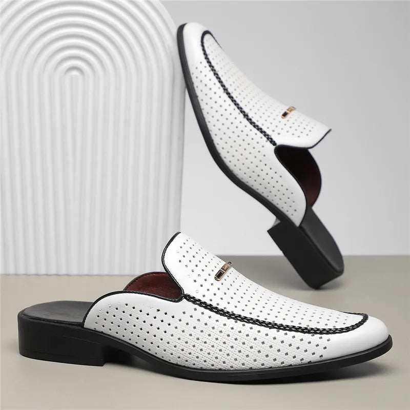Leather Women's Summer Mules