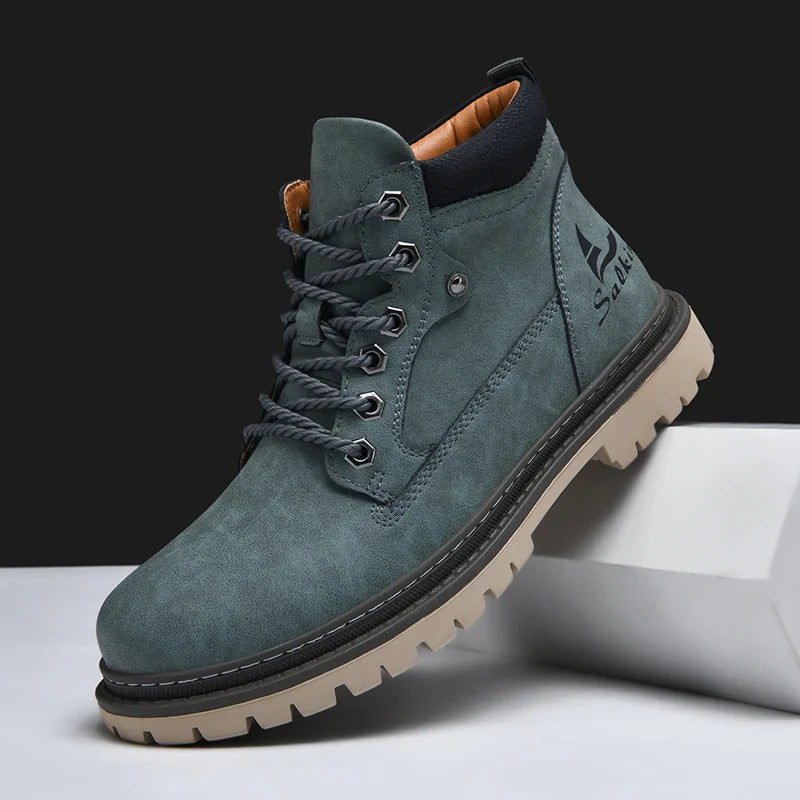 Regon Genuine Leather Boots