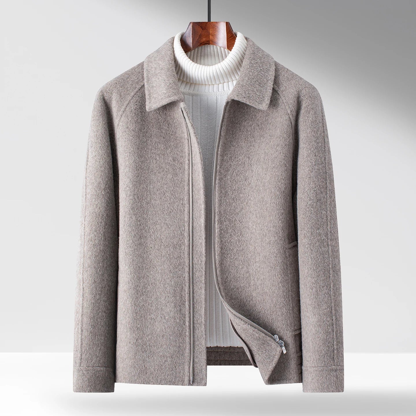 Wool Jacket 100% Wool - 
Fashinoza