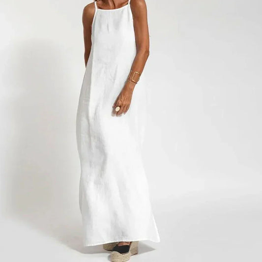 Women's Elegant Slit Dress - 
Fashinoza