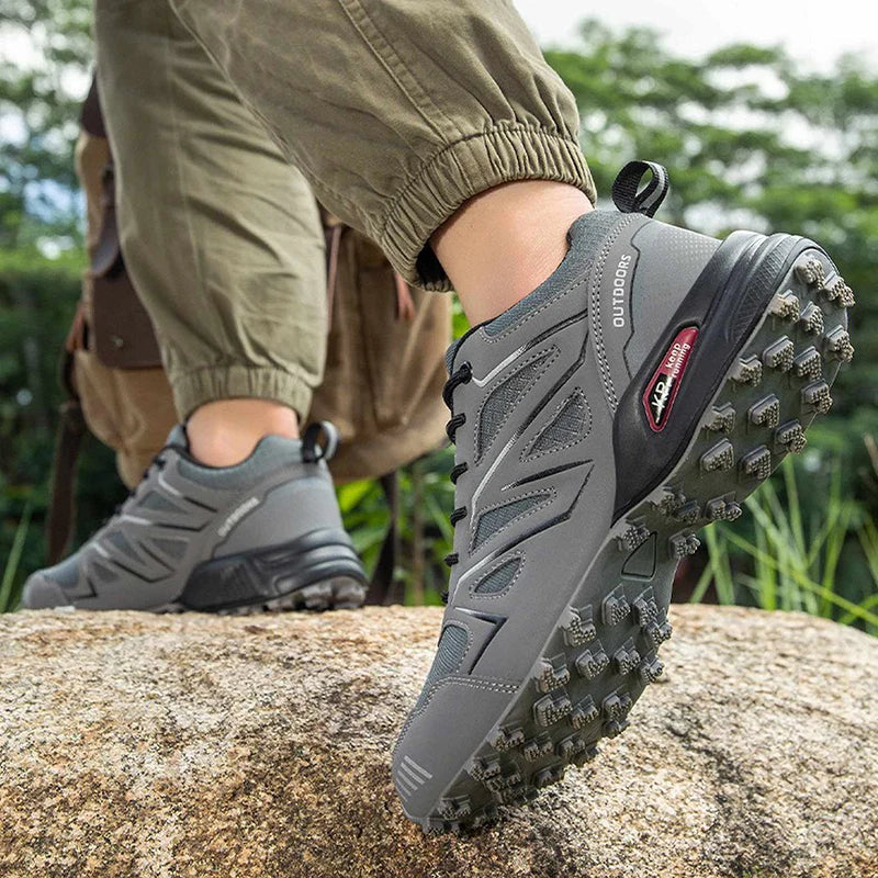 Orthopedic Men's Waterproof Hiking Shoes Non-Slip All-Terrain Outdoor Trekking Boots