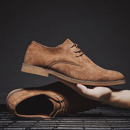 Men's Roma Suede Oxford Shoes