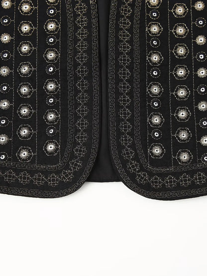 Women's Boho Sequin Vest