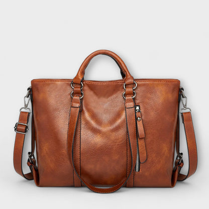 Women's Leather Professional Handbag - Fashinoza
