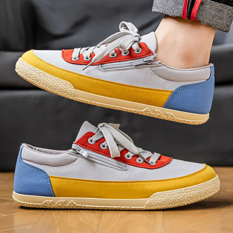 Lusso Men's Canvas Supportive Sneakers - 
Fashinoza