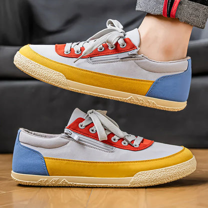 Lusso Men's Canvas Supportive Sneakers - 
Fashinoza