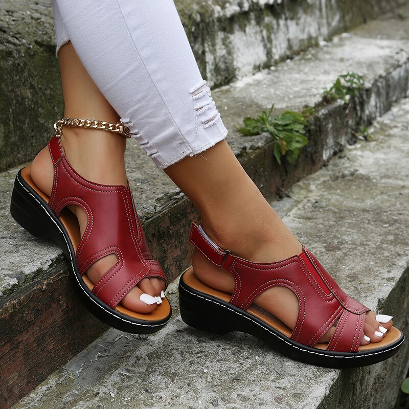 Women's Adjustable Heather Sandals