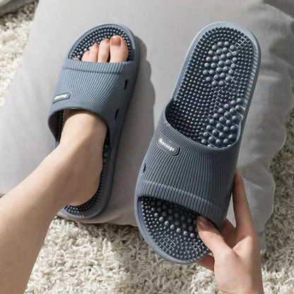 Non Slip Massage Slides Cushioned Unisex Bath Sandals