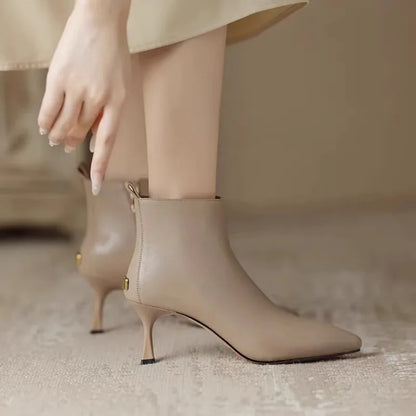 Women's Ankle Boots Pointed Heel
