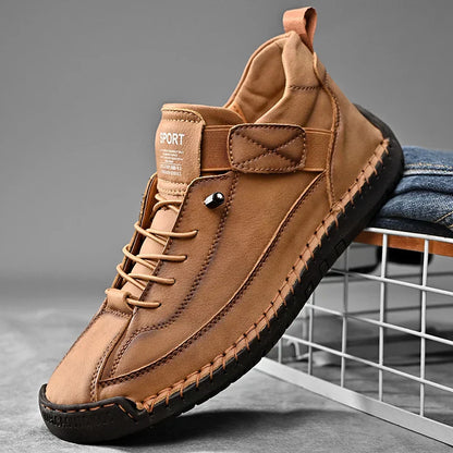 Men's Casual Sneakers Moc Stitching Durable Outsole Comfortable - Fashinoza
