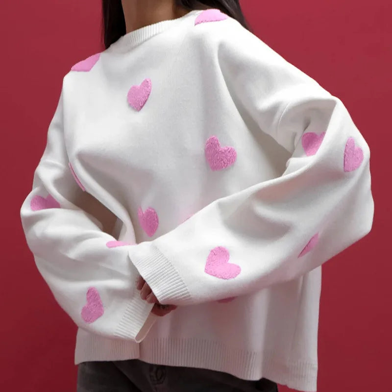 Women's Heart Sweater