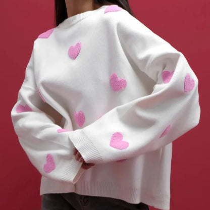 Women's Heart Sweater