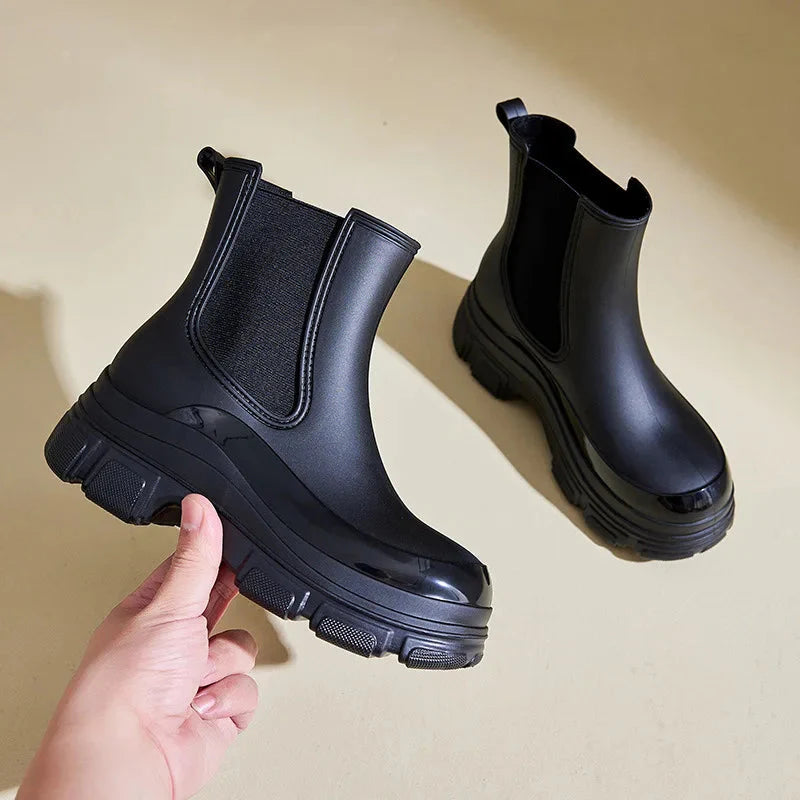 Michelle | Women’s Chunky Winter Chelsea Boots Caliboot