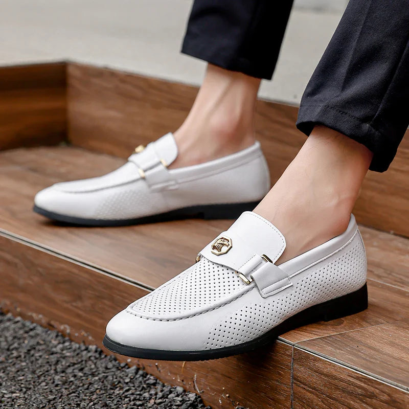 Valenco Men's Leather Loafers