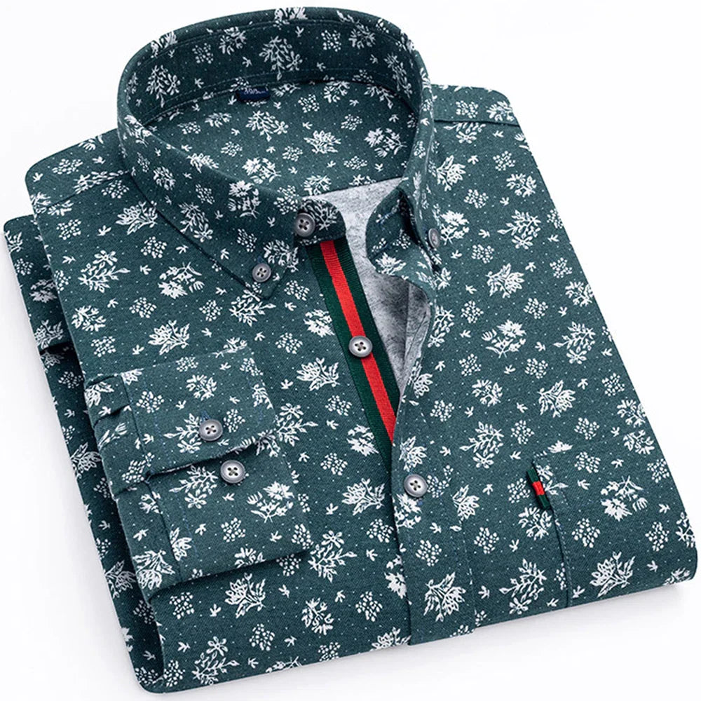 Maverick Men's Button Up Work Shirt Cotton