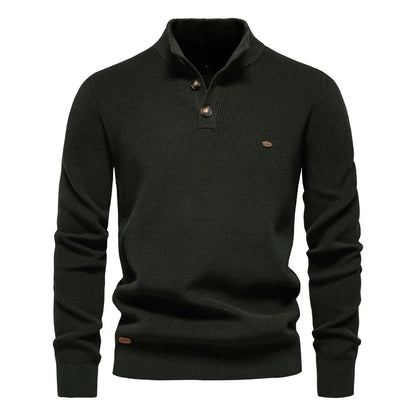 Women's Buttoned Sweater Maple Wood
