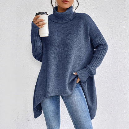 Gabriella | Women’s Relaxed Turtleneck Knit Sweater