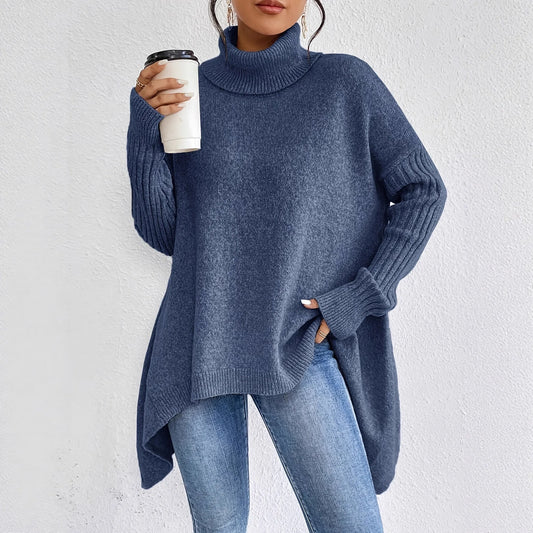 Gabriella | Women’s Relaxed Turtleneck Knit Sweater