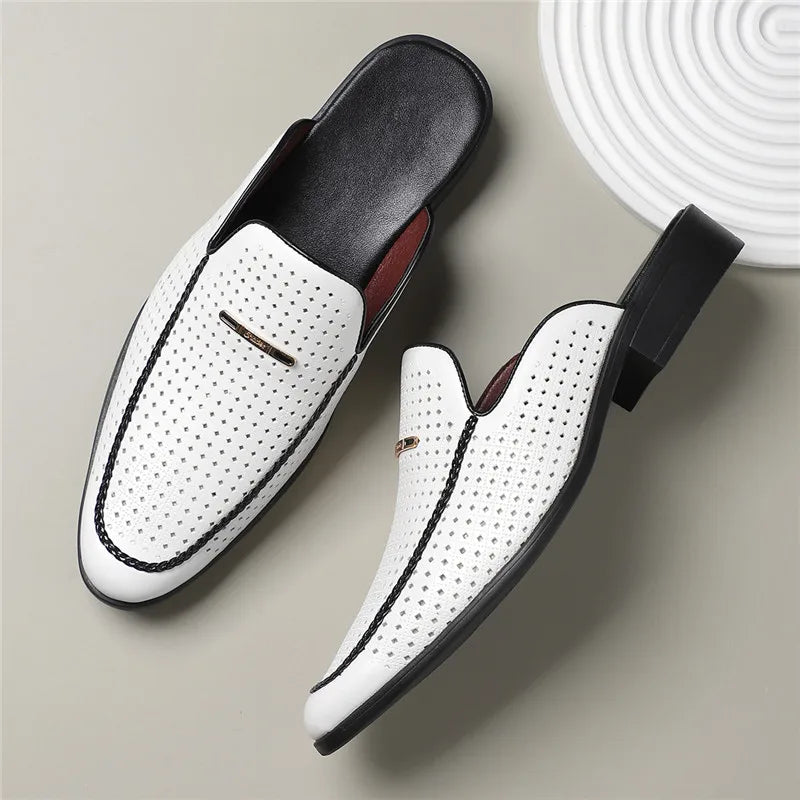 Leather Women's Summer Mules