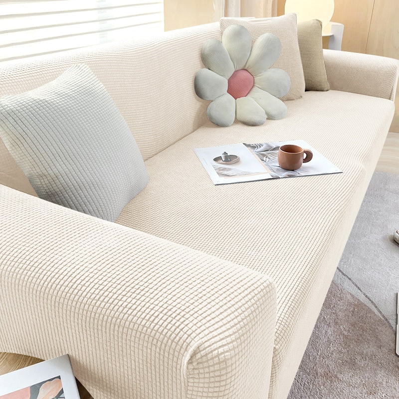 Stretch Sofa Slipcover Non-Slip Fabric Protector - Fashinoza
