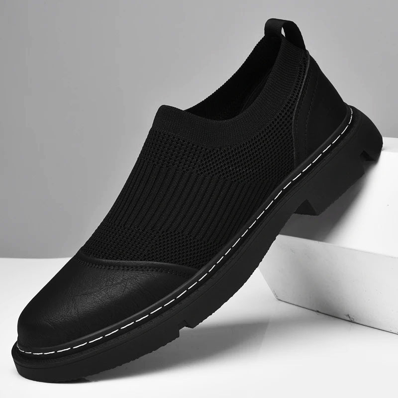 Men's Ace Leather Mesh Shoes