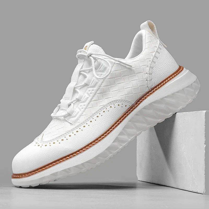 Textured Cushioned Sneakers