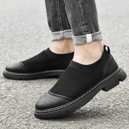 Men's Ace Leather Mesh Shoes