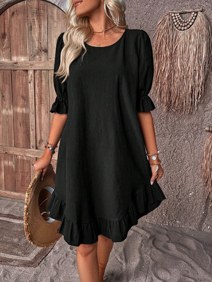 Women's Summer Dress Tummy Covering