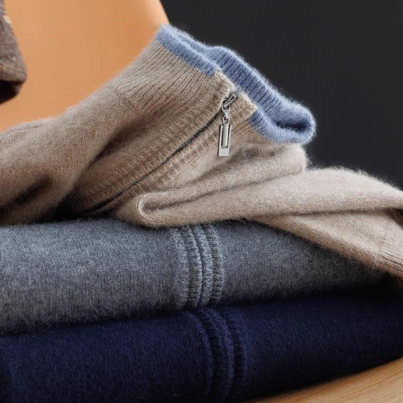 Men's Wool Cardigan Classic