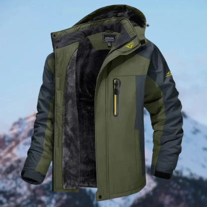 Men's Water-Resistant Winter Jacket Casual Style - Fashinoza