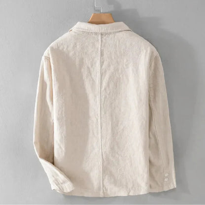 Linen Blazer Italian Meadow Style