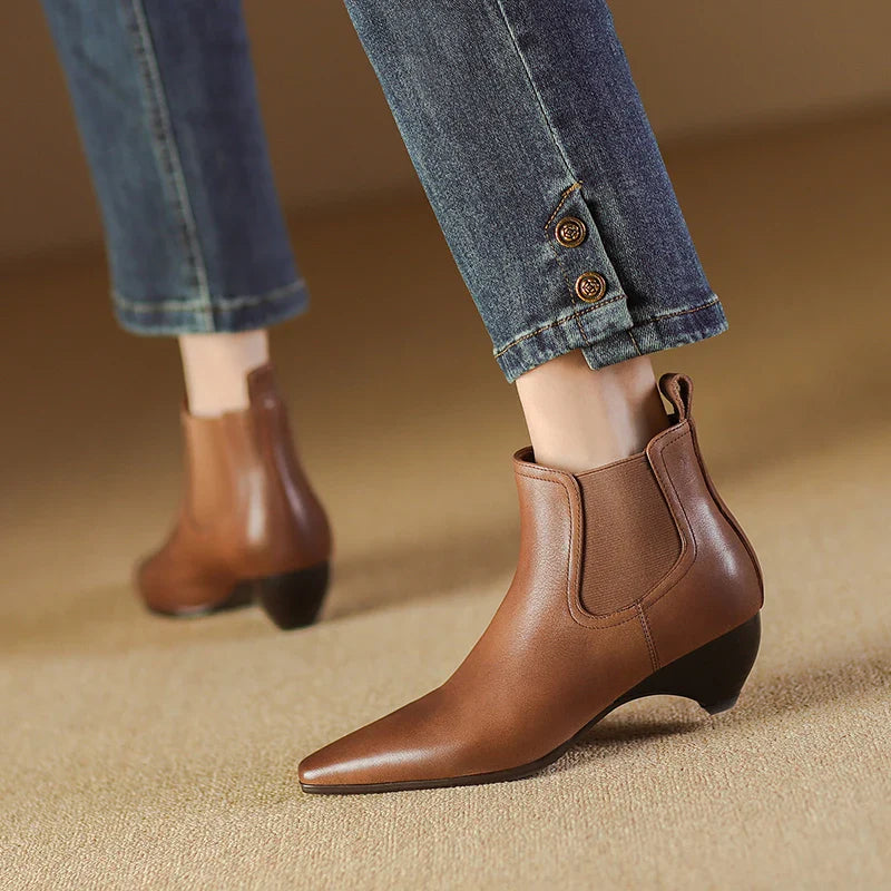 Laira Genuine Leather Boots