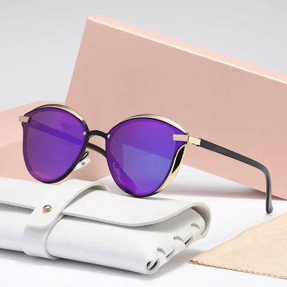 Women's Cat Eye Sunglasses Jasmine Frame - 
Fashinoza