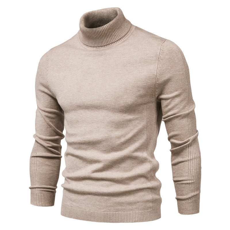 Isaac | Casual Men's Turtleneck Knit Sweater