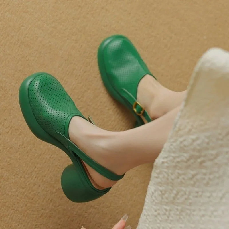 Women's Flat Sandals Low Heel Ginger