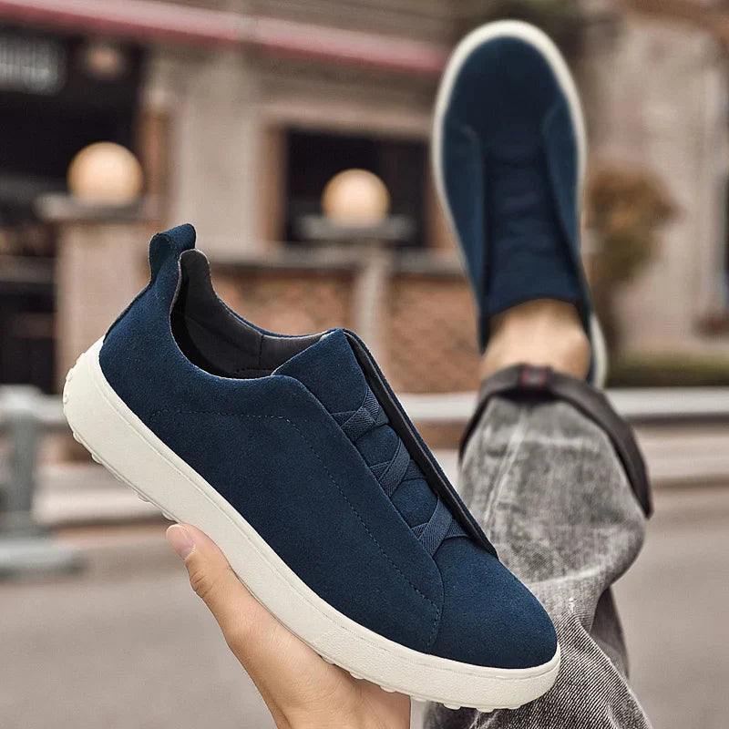 Lusano Men's Suede Sneakers