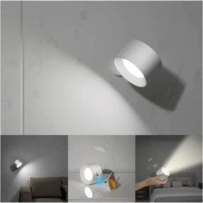 Magnetic Cordless Wall Lamp Rechargeable LED