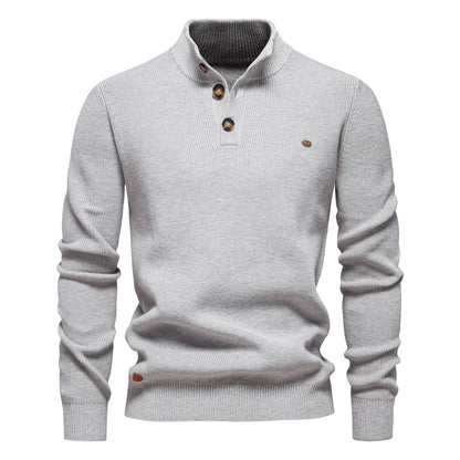 Women's Buttoned Sweater Maple Wood