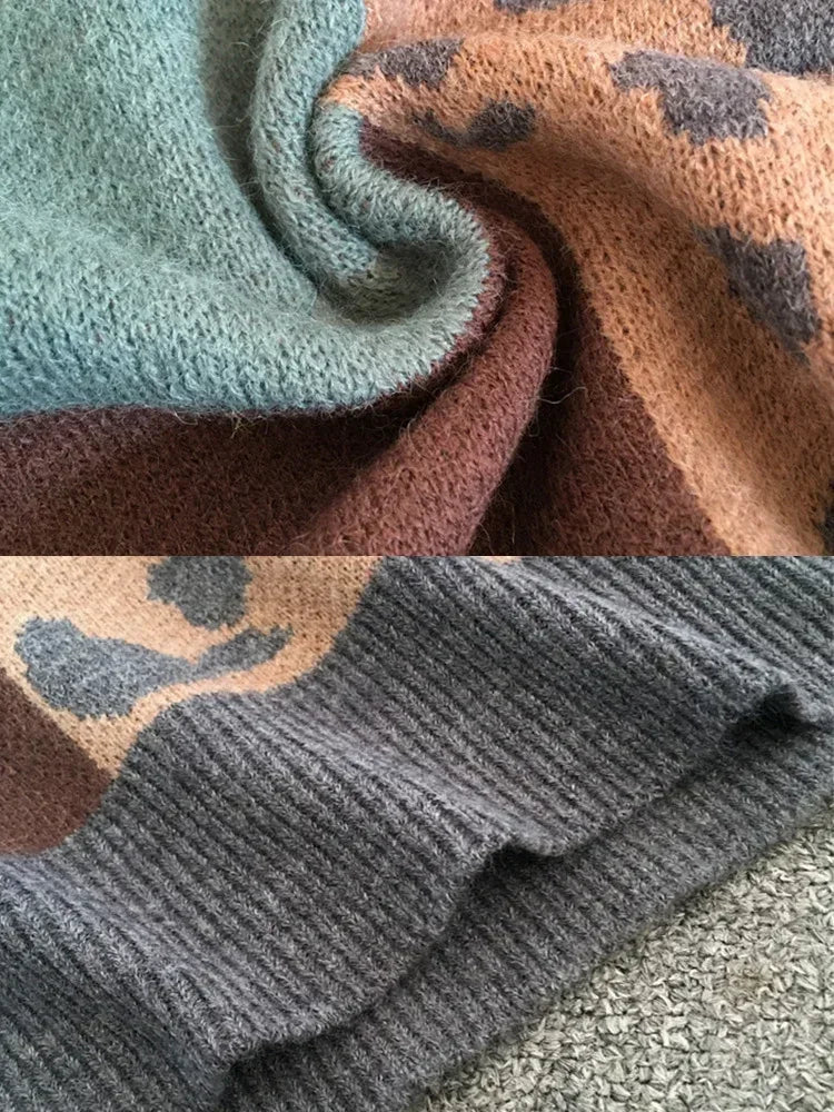 Women's Block Panel Sweater