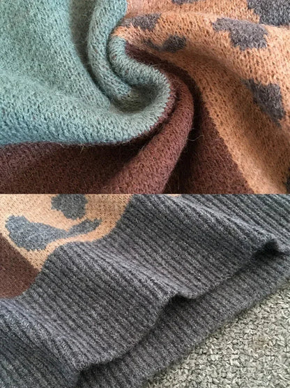 Women's Block Panel Sweater