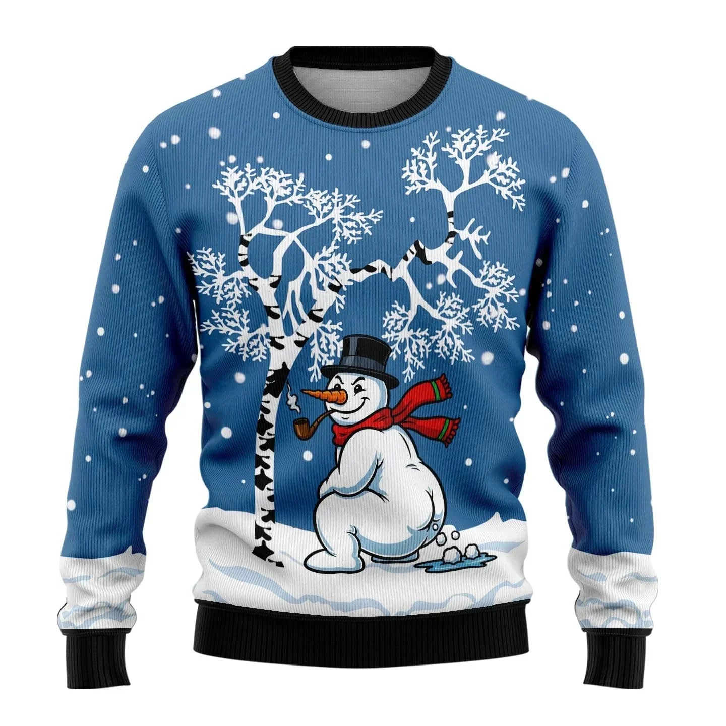Marcus | Men Spring Graphic Crew Sweater