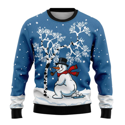 Marcus | Men Spring Graphic Crew Sweater