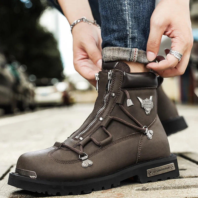 Men's Douglas Leather Ankle Boot