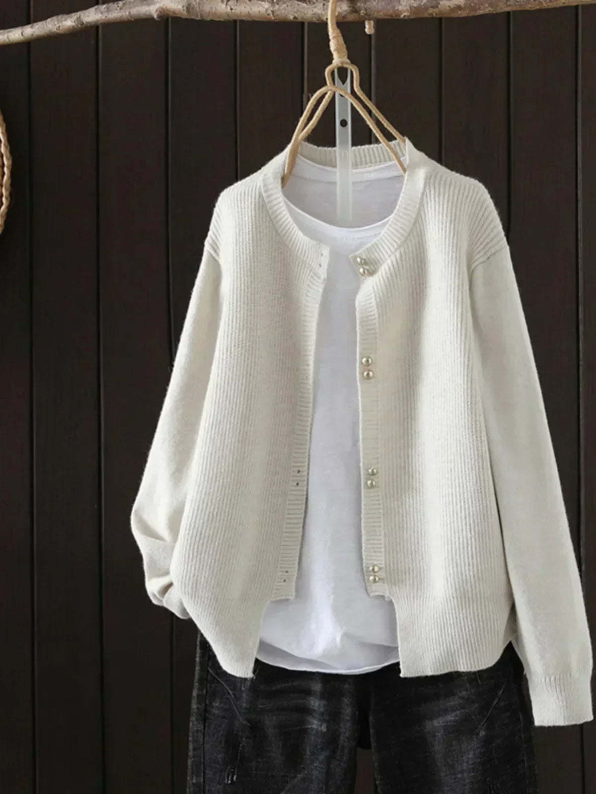 Women's Cardigan Button Front Closure