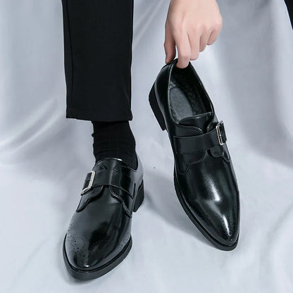Men's Bucklor Genuine Leather Shoes